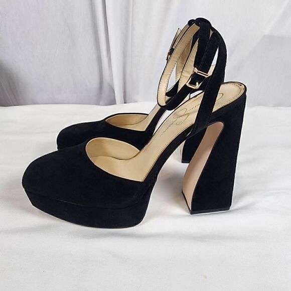 Jessica Simpson Women's Deirae Platform Ankle Strap Pump Size 10 NWOT - Picture 7 of 10